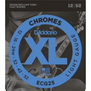 D'Addario Chromes .012-.052, Set